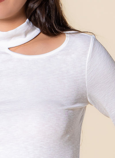 DETAILED LONG SLEEVE TOP