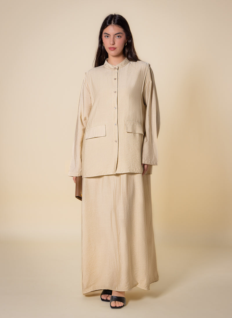 MODEST COMFORT MAXI DRESS