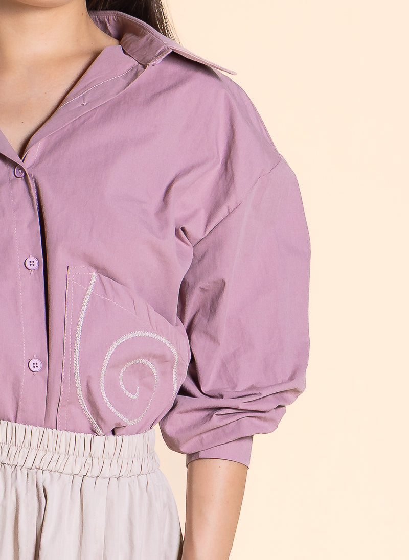 DETAIL EMBROIDERED SKIRT SET