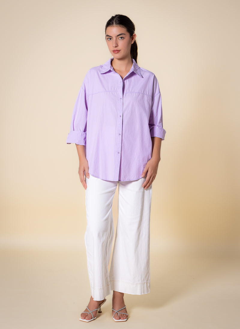 COMFORT COTTON BLEND SHIRT