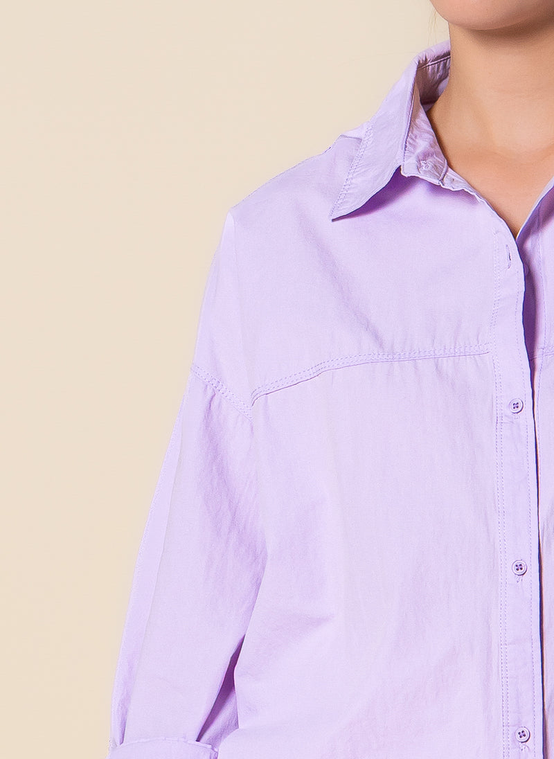 COMFORT COTTON BLEND SHIRT