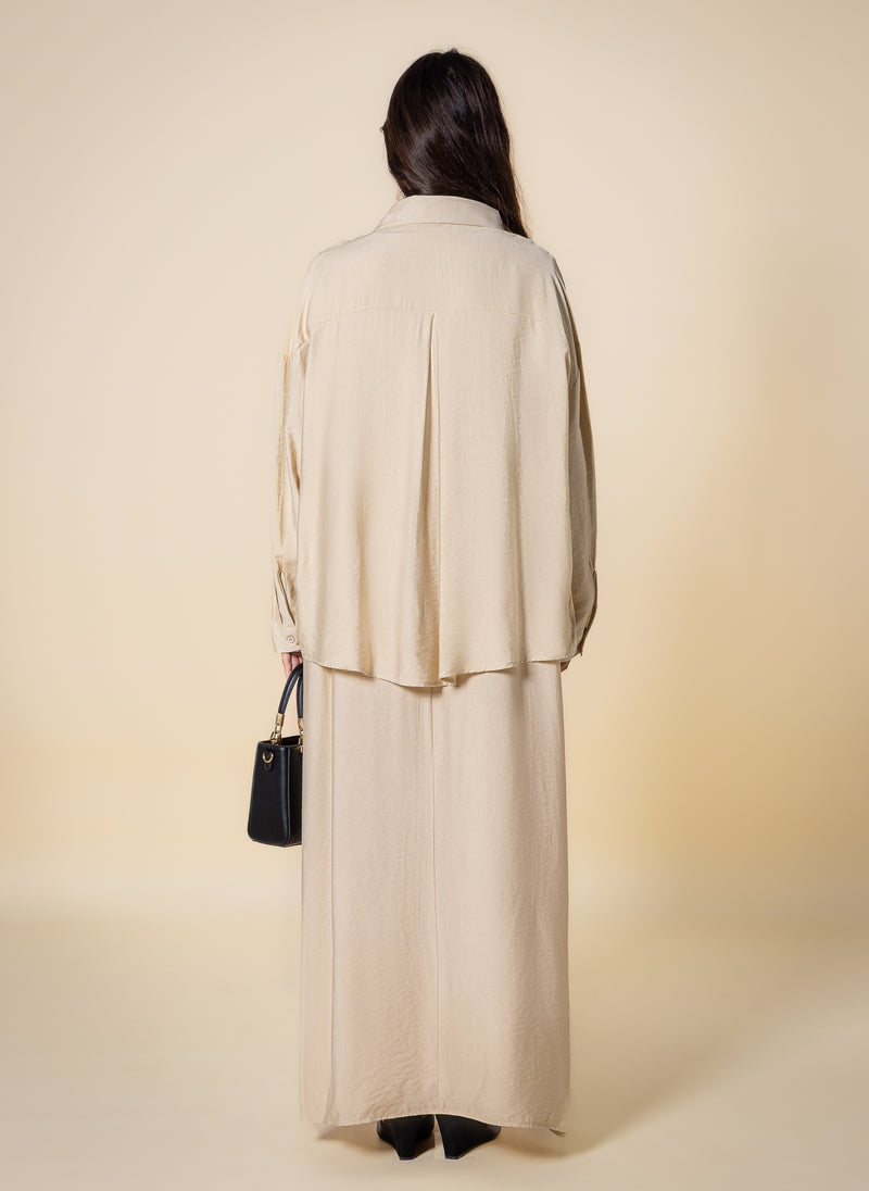 MAXI SHIRT DRESS