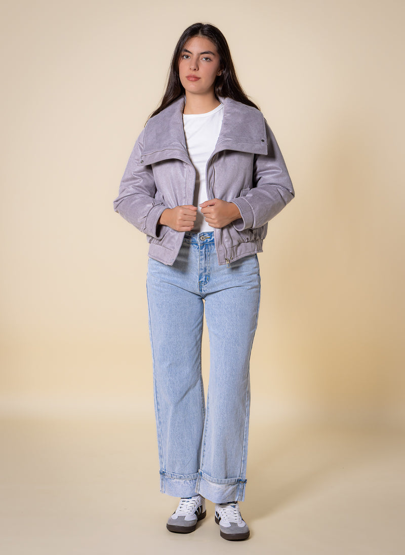 DETAIL CROPPED JACKET