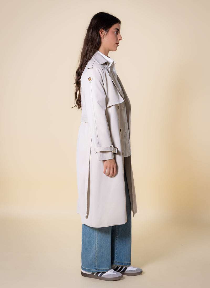 BELTED TRENCH COAT