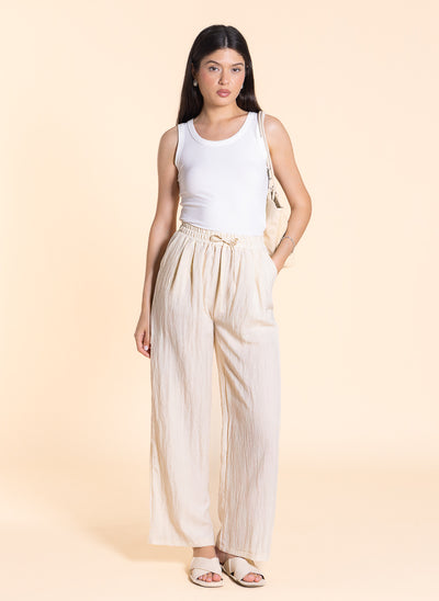 LIGHTWEIGHT JOGGER-WAIST TROUSERS