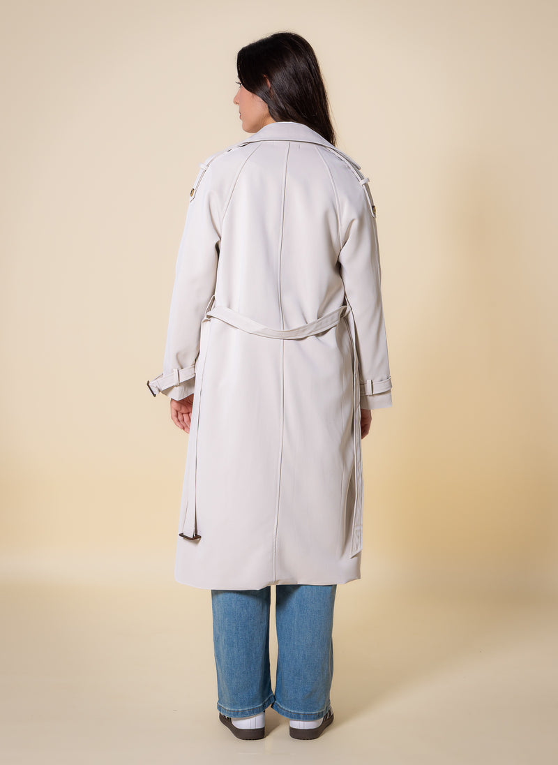 BELTED TRENCH COAT