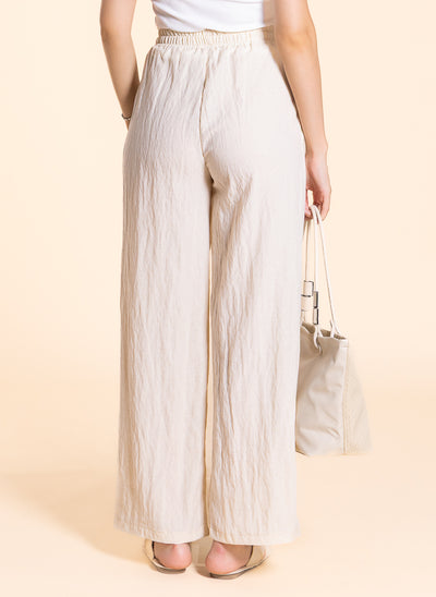 LIGHTWEIGHT JOGGER-WAIST TROUSERS