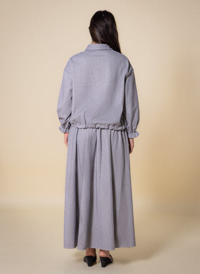 DETAILED MAXI SKIRT SET