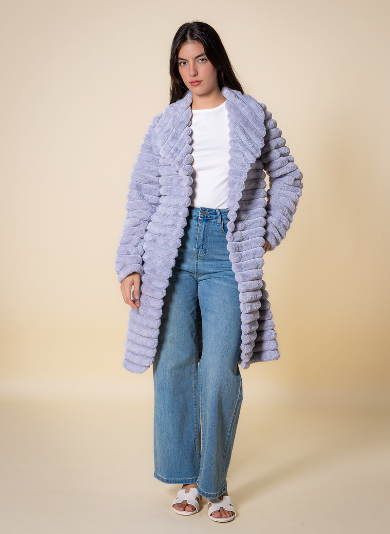 SOFT LONG BELTED COAT