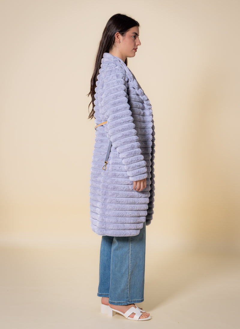 SOFT LONG BELTED COAT