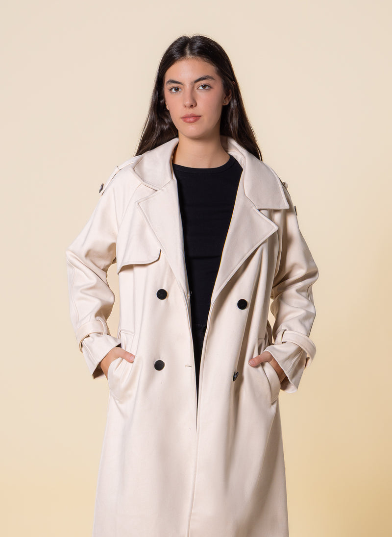 SOFT DOUBLE-BRESTED COAT