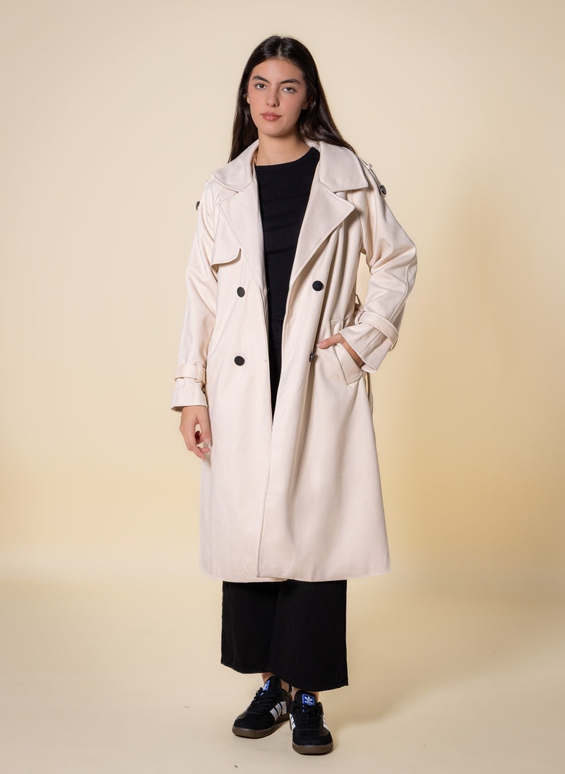 SOFT DOUBLE-BRESTED COAT