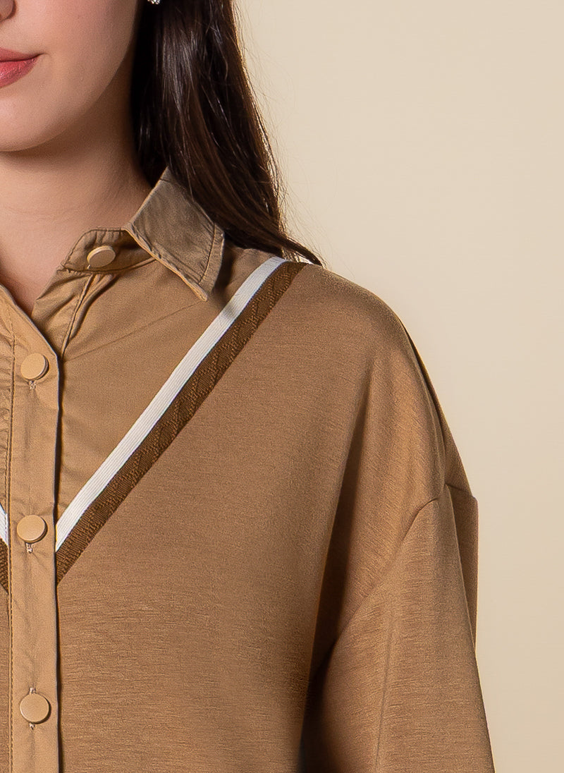 DETAILED SOFT SHIRT SET