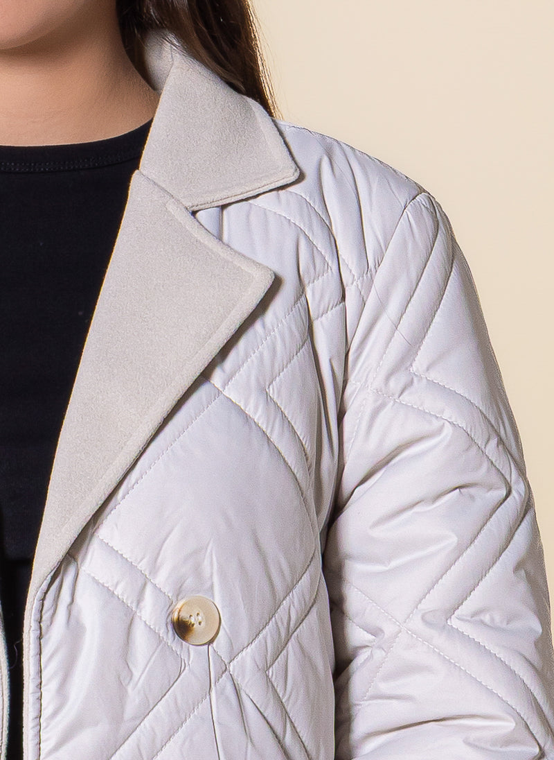 DETAILED LONG PUFFER JACKET
