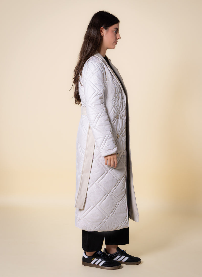 DETAILED LONG PUFFER JACKET