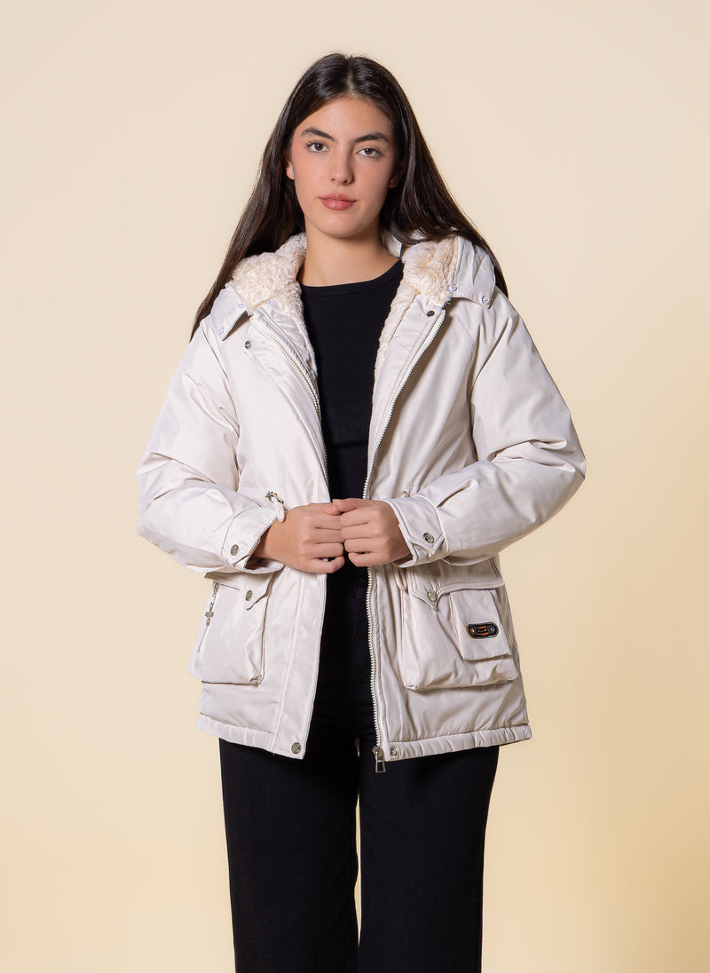 DETAILED PUFFER JACKET