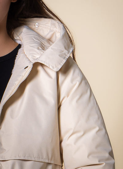 HOODED PUFFER JACKET