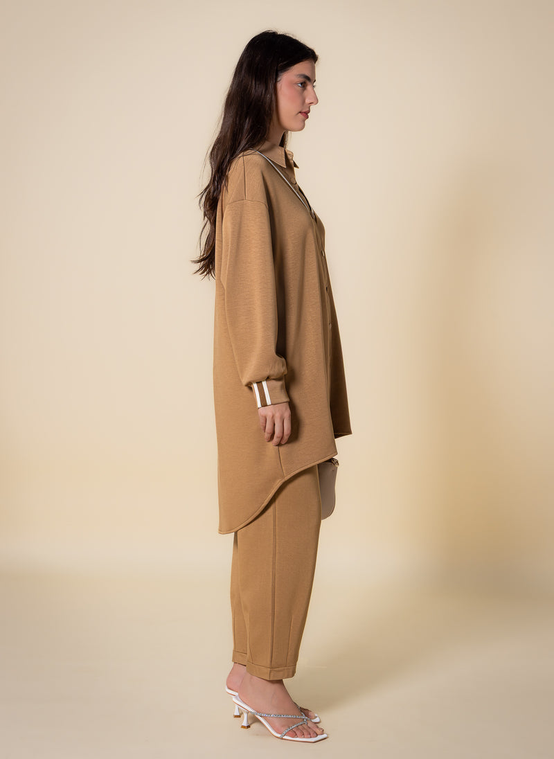 DETAILED SOFT SHIRT SET