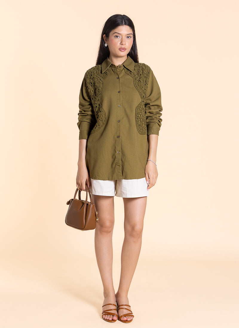 DETAILED COMFORT COTTON SHIRT