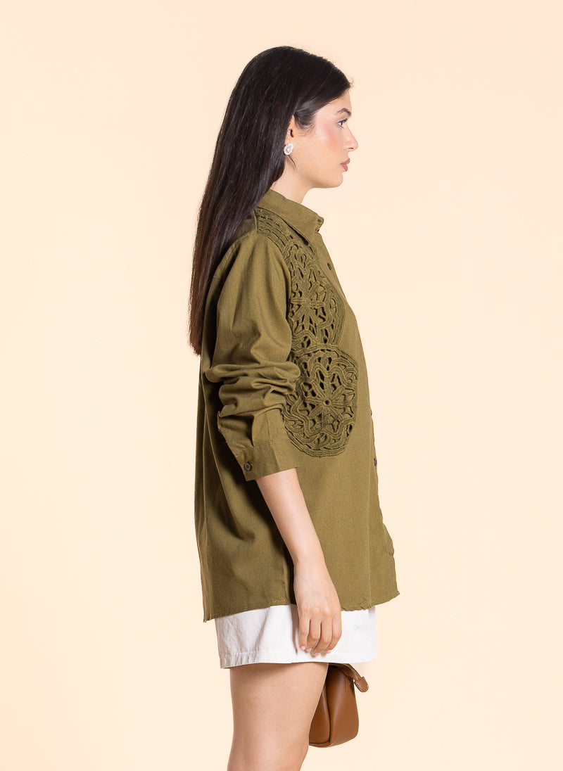 DETAILED COMFORT COTTON SHIRT