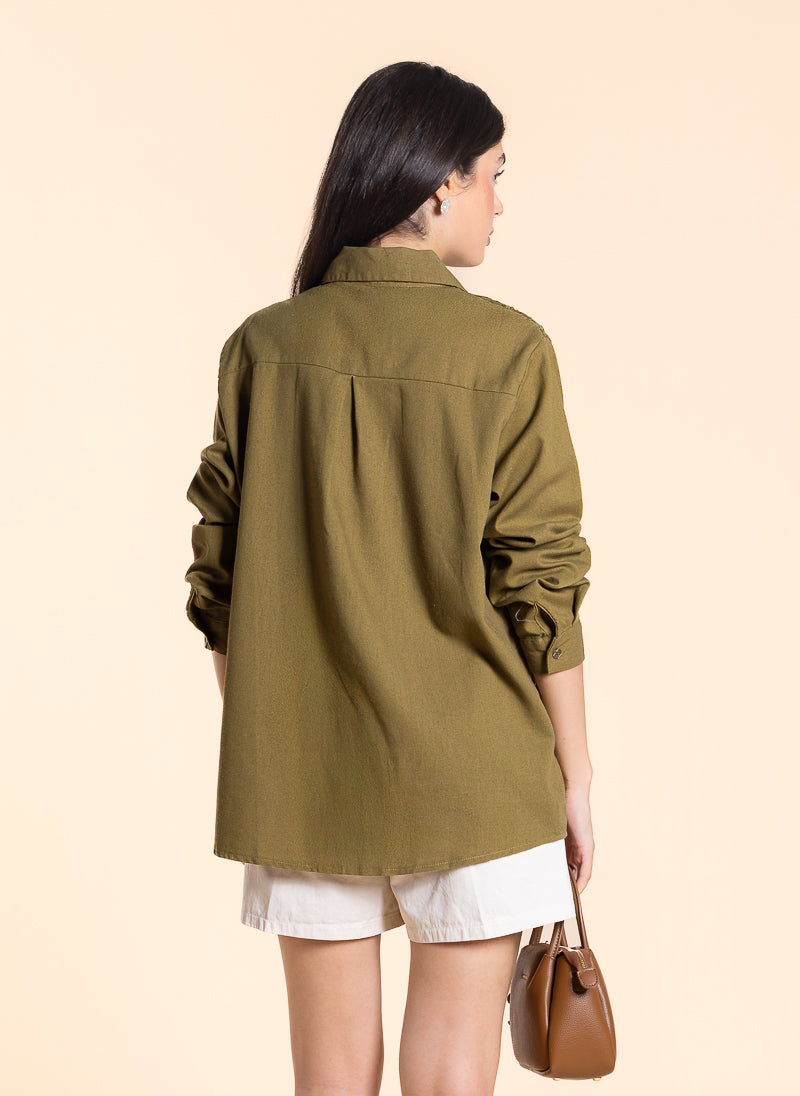 DETAILED COMFORT COTTON SHIRT