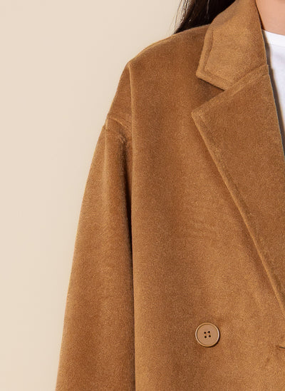 SOFT DOUBLE-BRESTED COAT