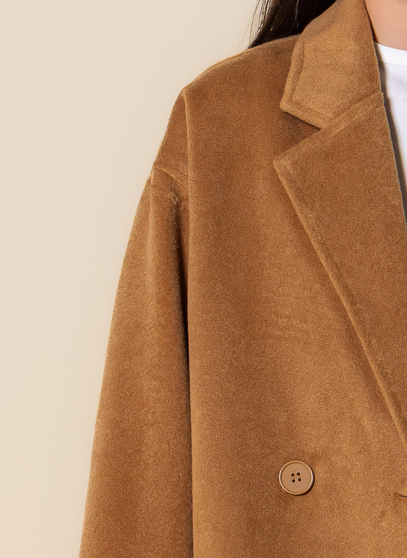 SOFT DOUBLE-BRESTED COAT