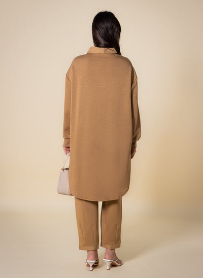DETAILED SOFT SHIRT SET