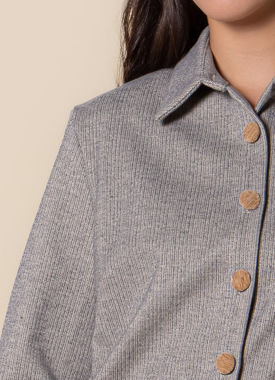 MIDWEIGHT TESTURED SHIRT SET