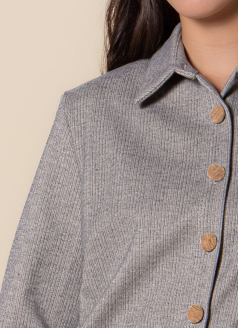 MIDWEIGHT TESTURED SHIRT SET