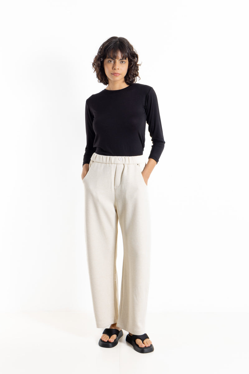 MIDWEIGHT JOGGER-WAIST TROUSERS