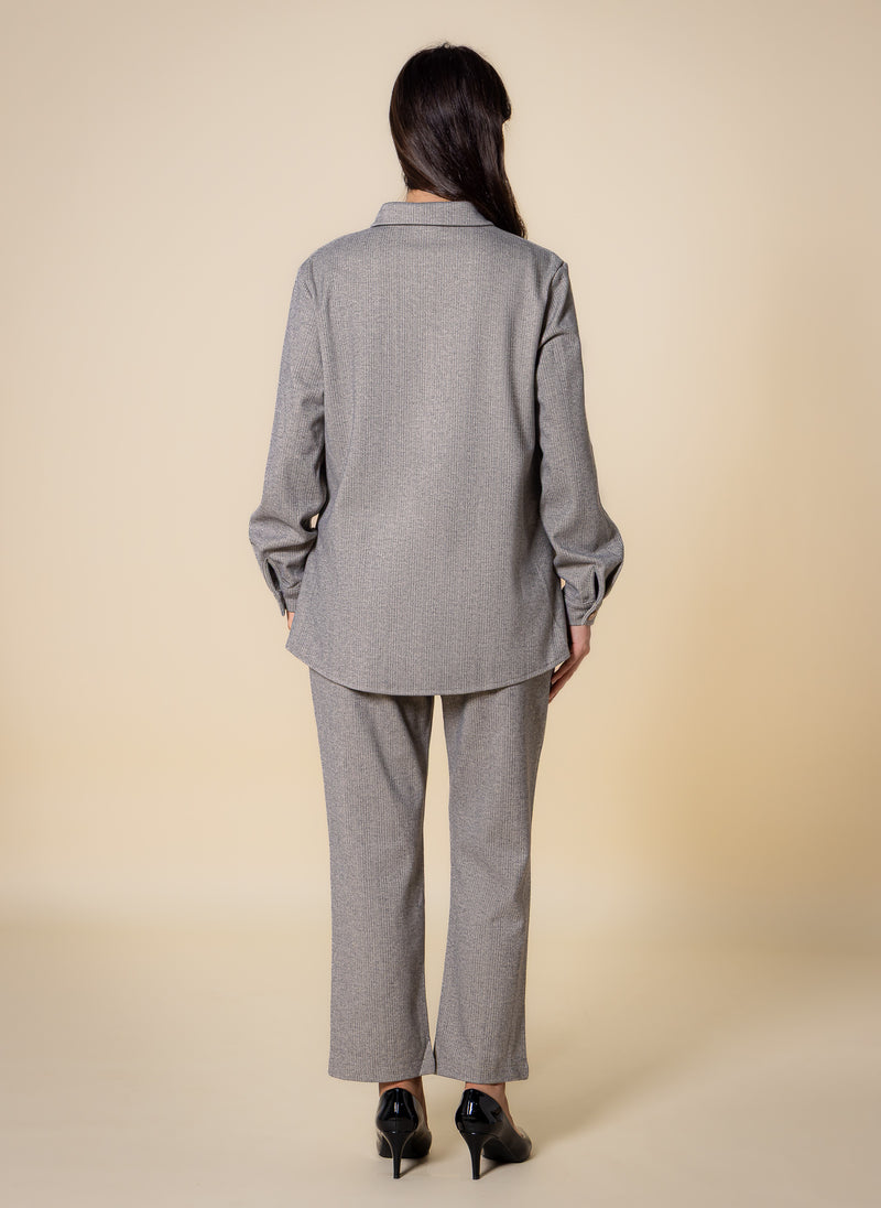 MIDWEIGHT TESTURED SHIRT SET