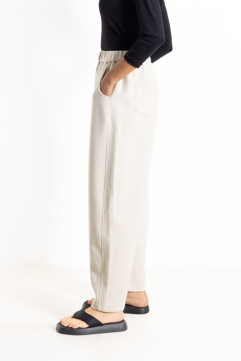 MIDWEIGHT JOGGER-WAIST TROUSERS