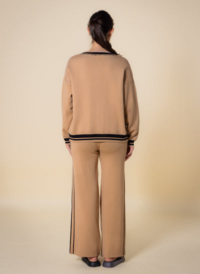 KNITTED SWEATER SET