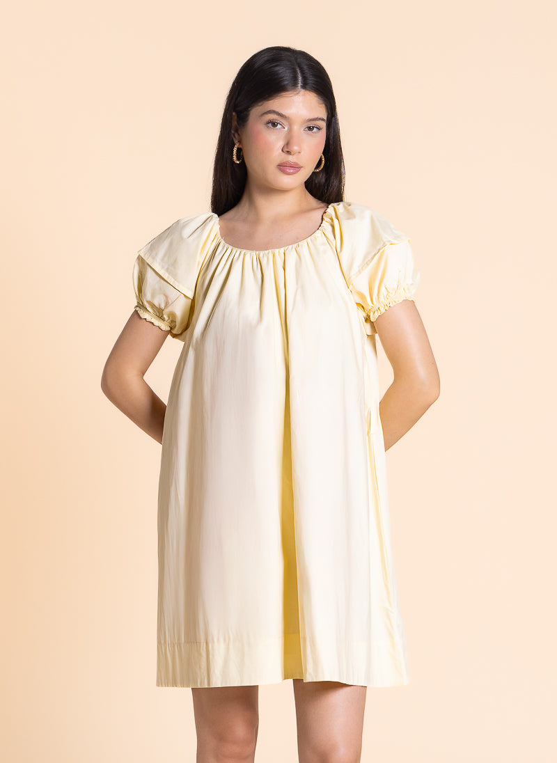 SHORT COTTON DRESS
