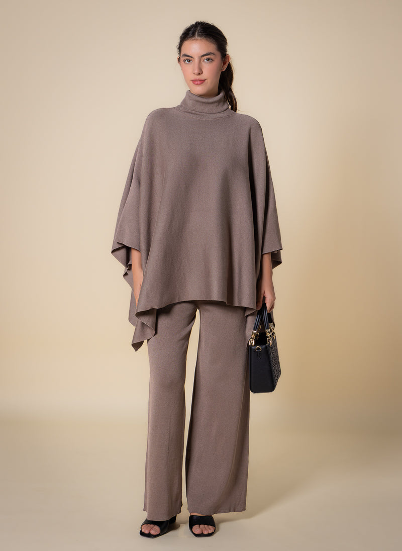 TEXTURED PANCHO SET