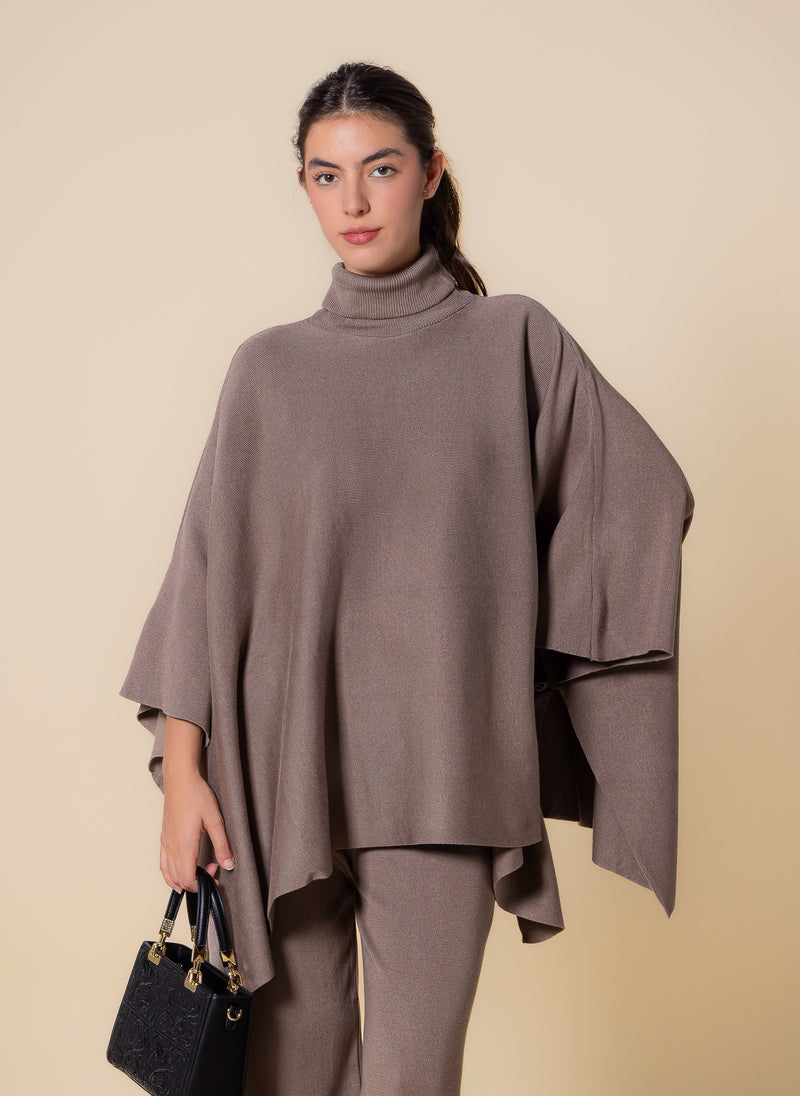 TEXTURED PANCHO SET