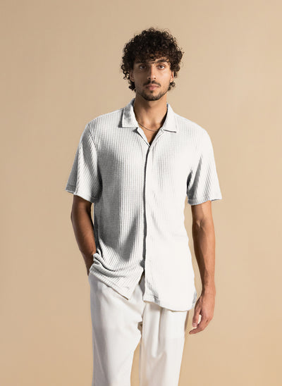 TEXTURED COMFORT SHIRT