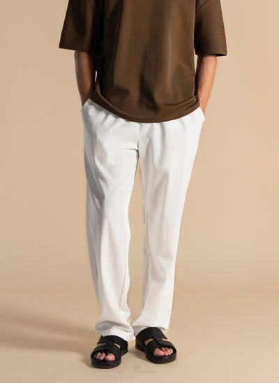 LINEN COMFORT TROUSERS