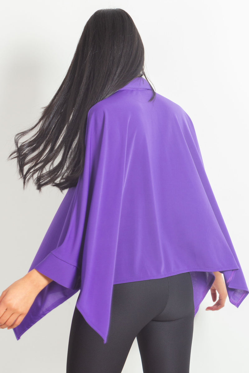 DRAPED SHIRT