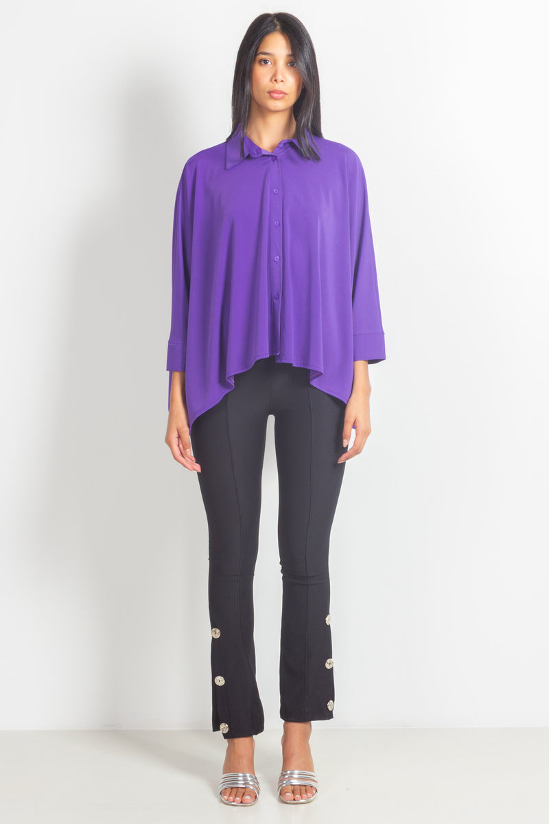 DRAPED SHIRT