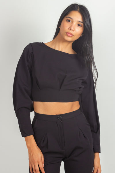 CROPPED CO-ORD SET