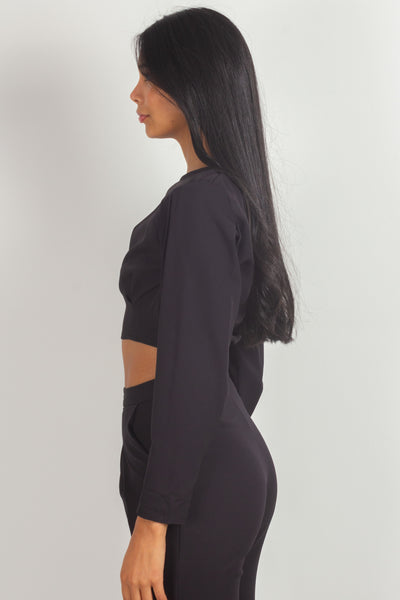 CROPPED CO-ORD SET