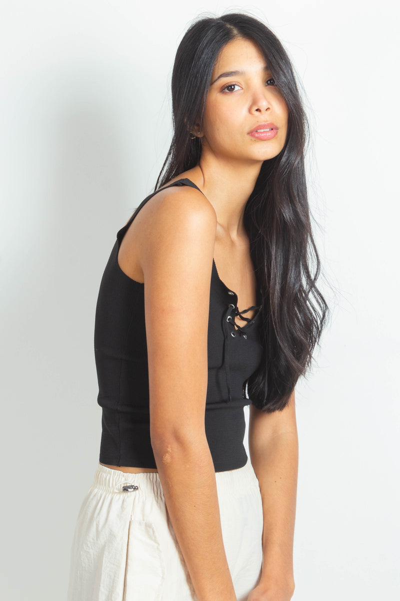 LADIES SWEAT TOP CUT