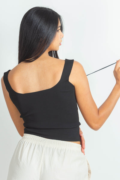 LADIES SWEAT TOP CUT