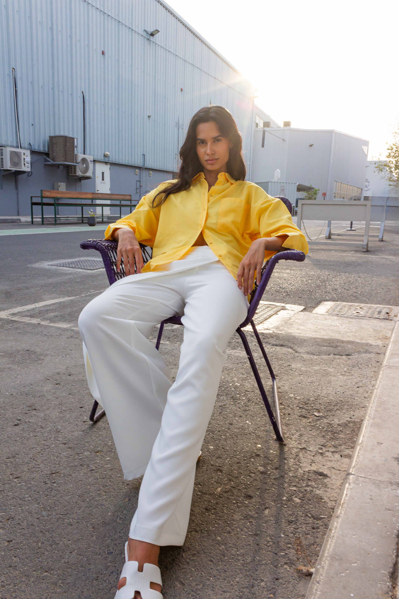DETAILED POPLIN SHIRT